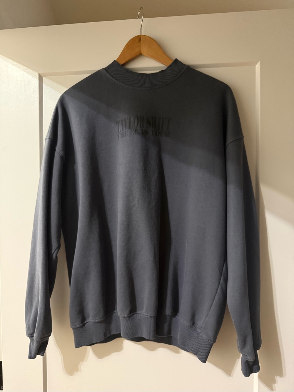 Taylor Swift Eras Tour Blue Crewneck Sweatshirt XS
